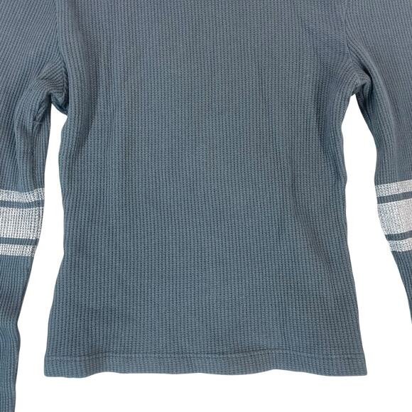 Free People Daydreamer QUEEN OF SPADES Thermal Crop Top Womens Sz XS Mock Neck - Picture 6 of 12